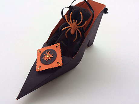 halloween paper shoe